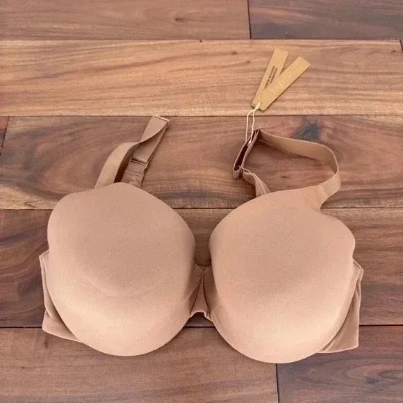 SKIMS Smoothing‎ Intimates Full Coverage Lightly Lined Bra 44D Sienna - Picture 2 of 9